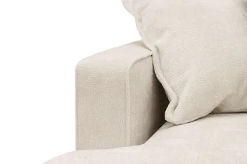 Rossita Lyx 5-sits Högervänd U-formad Extra djup Soffa med Divan och Schäslong i Chenille - Trenza 06, Beige Chenille - Möbler - Soffa - U-soffa
