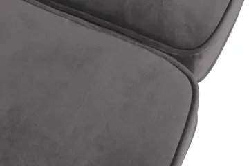 Chesterfield Lyx 3 sits Sammetssoffa - Djup soffa - Mörkgrå - Möbler - Soffa - Sammetssoffa
