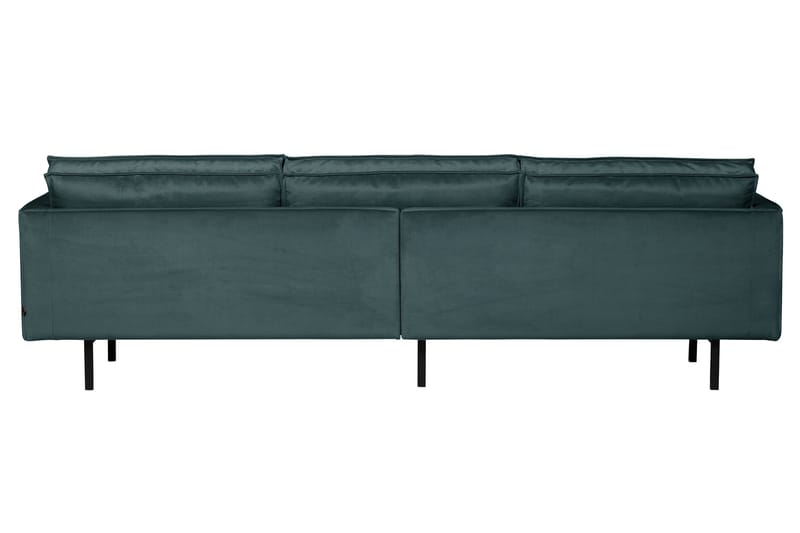 Lissbon 3-sits Soffa Sammet - Blågrön - Möbler - Soffa - Sammetssoffa