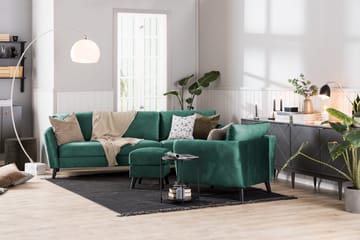 Trend 2-sits Sammetssoffa - Grön - Möbler - Soffa - Sammetssoffa