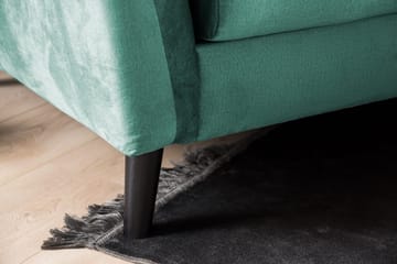 Trend 2-sits Sammetssoffa - Grön - Möbler - Soffa - Sammetssoffa