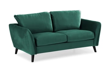 Trend 2-sits Sammetssoffa - Grön - Möbler - Soffa - Sammetssoffa