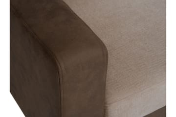 Truro 8-sits Soffa Vänster - Brun - Möbler - Soffa - Sammetssoffa