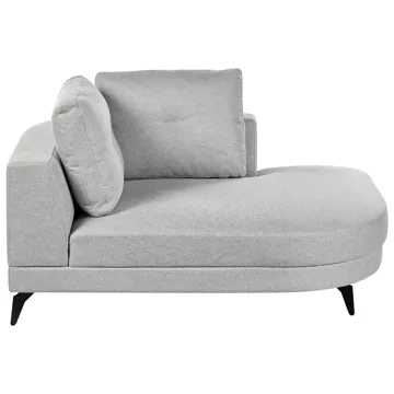 Schäslong Marum Vänstervänd - Grå - Möbler - Soffa - Dagbäddar