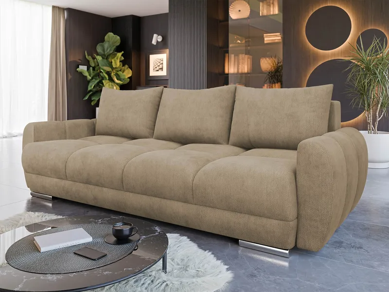 Simerly 3-sits Soffa - beige - Möbler - Soffa - Bäddsoffa