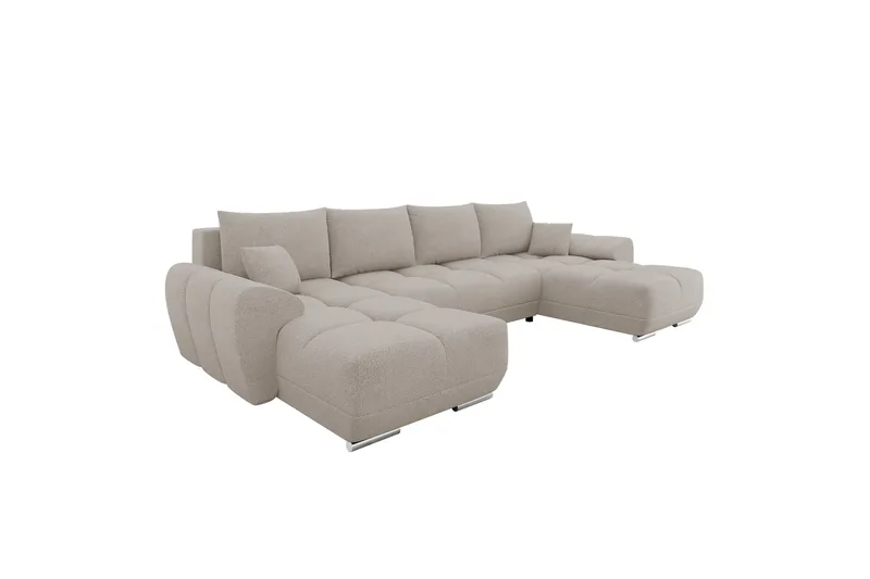 Simerly Bäddsoffa Dubbeldivan 4-sits, Beige