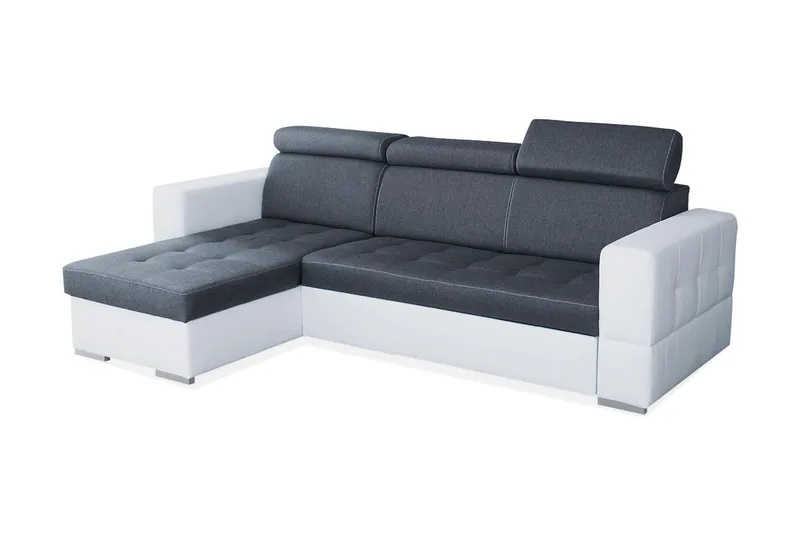 Azalea Divanbäddsoffa 265x175x101 cm, Grå