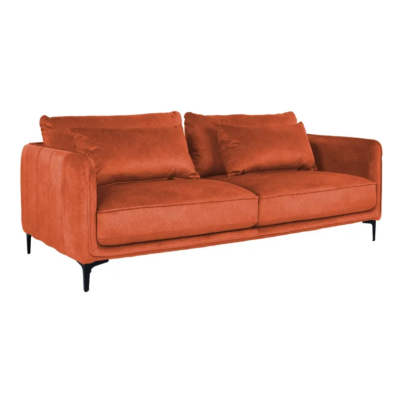 Soffa Bianka 3-sits, orange