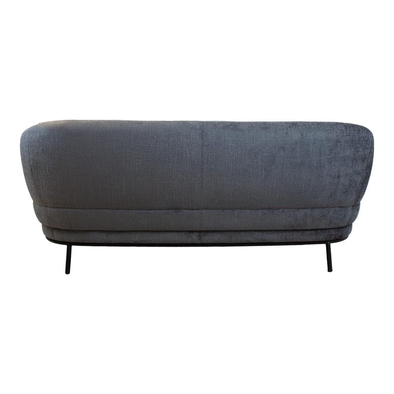 Soffa Gemala 2,5-sits - mörkgrå - Möbler - Soffa - Sammetssoffa