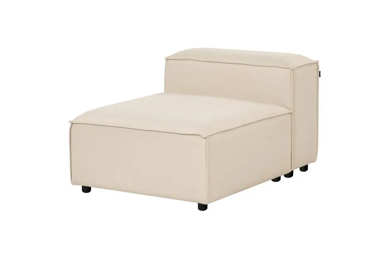 Soffa i höger hörn Ardal Beige/svart - Beige/svart - Möbler - Soffa - Soffgrupp