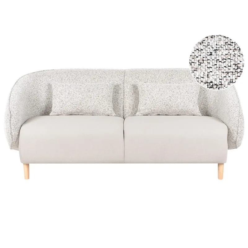 Soffa Umea, Beige, ljust trä