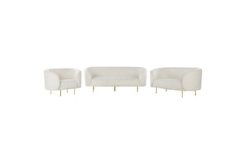 6-sits Soffgrupp Loen Vit - Vit - Möbler - Soffa - Soffgrupp