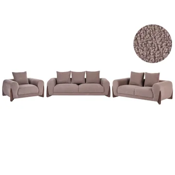 Soffgrupp 6-sits Vinliden - Mörkbrun - Möbler - Soffa - Soffgrupp
