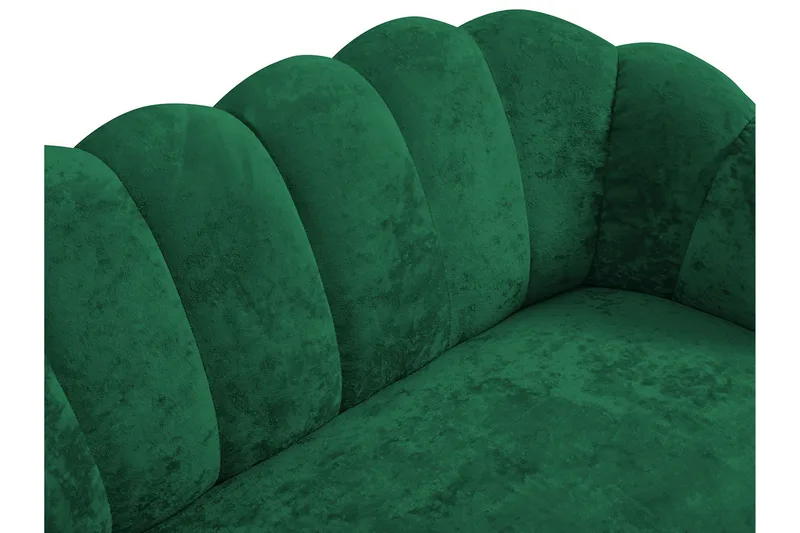 Adrial 3-sits Soffgrupp - Sammet/Rosa - Möbler - Soffa - Soffgrupp