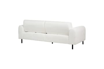 Soffgrupp Askim Vit/Svart, Bouclé - Vit/Svart, Bouclé - Möbler - Soffa - Soffgrupp