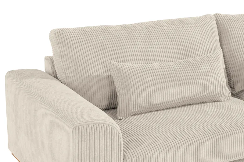 Copenhagen Soffgrupp 3-sits + 2-sits Soffa + Fåtölj i Manchester - Beige - Möbler - Soffa - Soffgrupp