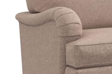 Howard Classic Soffgrupp 2-sits Soffa + Fåtölj i Tyg - Mörkbeige - Möbler - Soffa - Soffgrupp - Soffgrupp 3 2 1
