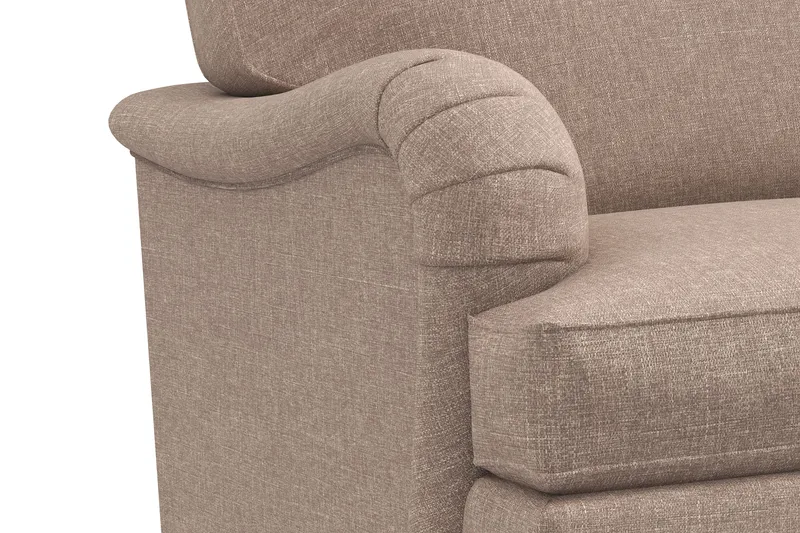 Howard Classic Soffgrupp 2-sits Soffa + Fåtölj i Tyg - Mörkbeige - Möbler - Soffa - Soffgrupp - Soffgrupp 3 2 1