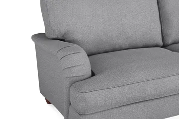 Howard Lyx Soffgrupp 3-sits Soffa + Divanfåtölj i Tyg - Ljusgrå - Möbler - Soffa - Soffgrupp - Soffgrupp 3 2 1