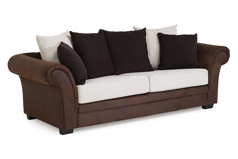 Toronto Soffgrupp 2-sits+3-sits - Brun/Beige - Möbler - Soffa - Soffgrupp - Howard soffgrupp