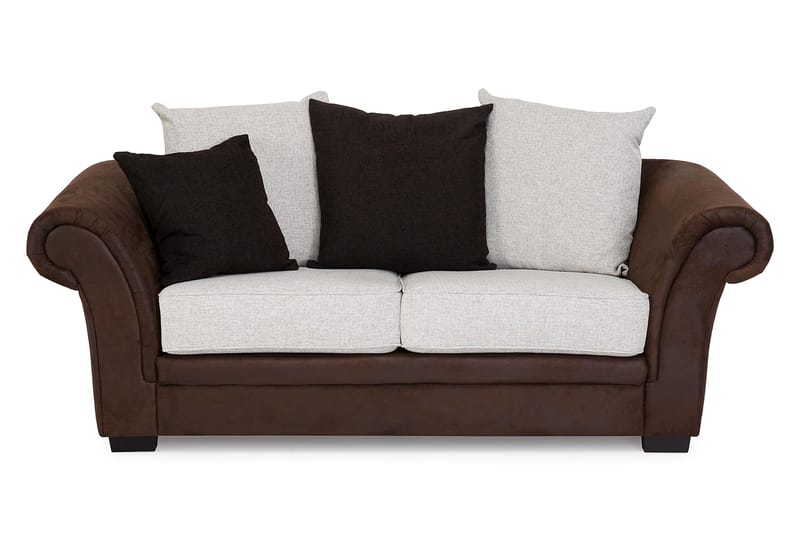 Toronto Soffgrupp 2-Sits+Fåtölj - Brun/Beige - Möbler - Soffa - Soffgrupp - Howard soffgrupp