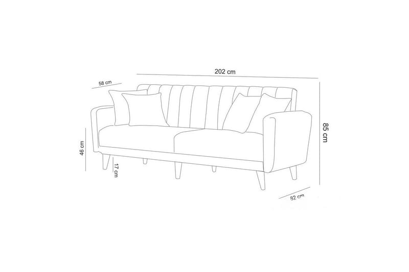 Lepinas Soffgrupp - Mörkblå - Möbler - Soffa - Soffgrupp