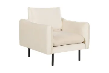 Soffgrupp med fotpall Vinterbro Ljusbeige/svart, Sammet - Ljusbeige/svart, Sammet - Möbler - Soffa - Soffgrupp