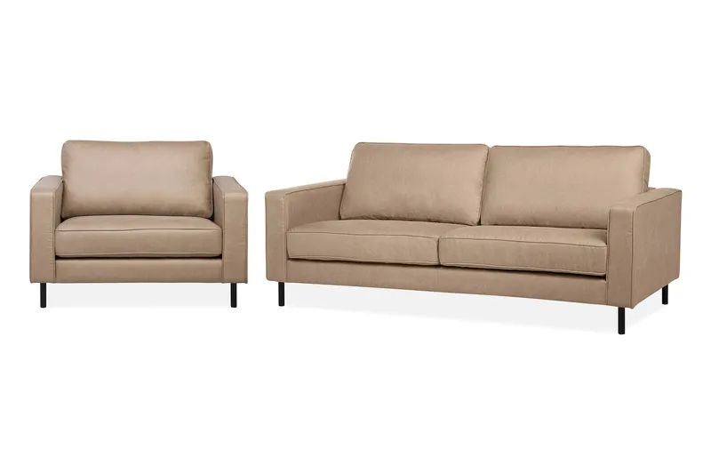 Savalen Soffgrupp 3-Sits+Fåtölj, Beige