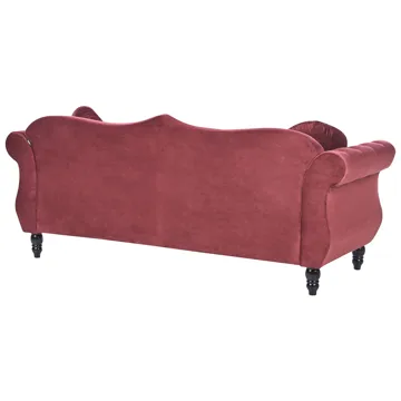 Soffgrupp Skien - Mörkröd - Möbler - Soffa - Soffgrupp - Soffgrupp 3 2 1