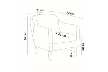 Sofiko Soffgrupp - Antracit - Möbler - Soffa - Soffgrupp