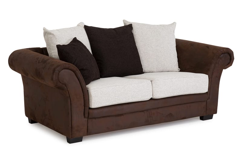 Toronto Soffgrupp 2-sits+3-sits - Brun/Beige - Möbler - Soffa - Soffgrupp - Soffgrupp 3 2 1