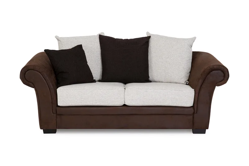 Toronto Soffgrupp 2-sits+3-sits - Brun/Beige - Möbler - Soffa - Soffgrupp - Soffgrupp 3 2 1