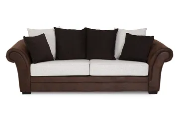 Toronto Soffgrupp 2-sits+3-sits - Brun/Beige - Möbler - Soffa - Soffgrupp - Soffgrupp 3 2 1