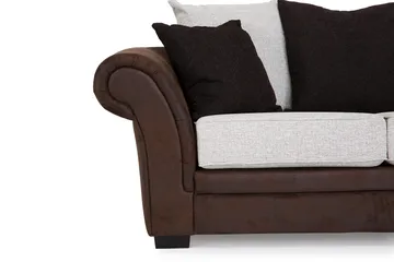 Toronto Soffgrupp 2-Sits+3-Sits+Fåtölj - Brun/Beige - Möbler - Soffa - Soffgrupp - Soffgrupp 3 2 1