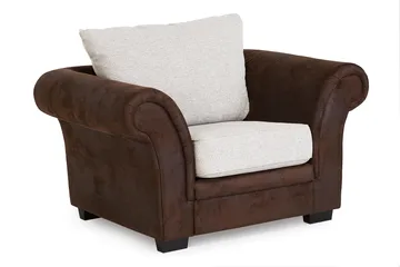 Toronto Soffgrupp 3-Sits+Fåtölj - Brun/Beige - Möbler - Soffa - Soffgrupp - Soffgrupp 3 2 1