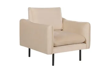 Soffgrupp Vinterbro Beige/svart, Sammet - Beige - Möbler - Soffa - Soffgrupp