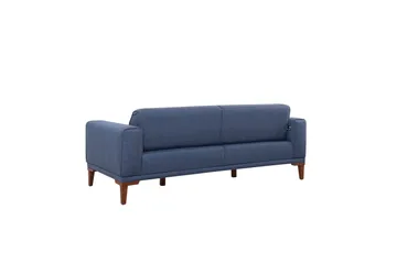 Wyong Soffgrupp 3-sits Soffa + Fåtölj - Mörkblå - Möbler - Soffa - Soffgrupp