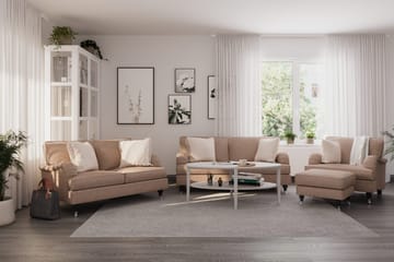 Howard Classic Armstödsskydd 2-pack - Mörkbeige - Möbler - Soffa - Sofftillbehör - Armstöd soffa