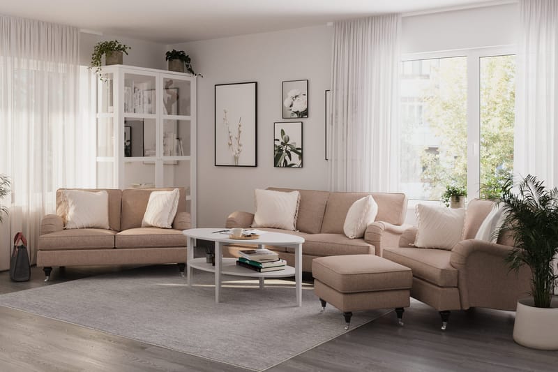 Howard Classic Armstödsskydd 2-pack - Mörkbeige - Möbler - Soffa - Sofftillbehör - Armstöd soffa