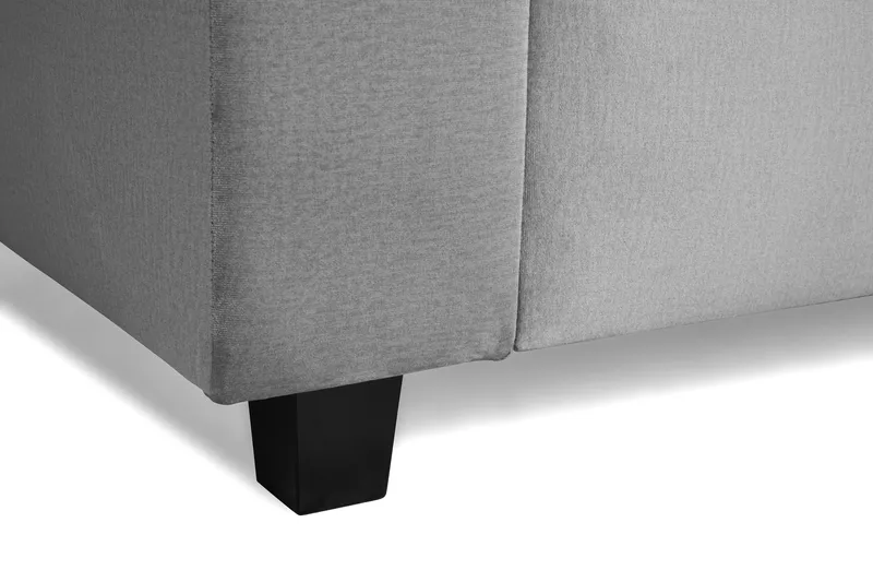 Konade Svarta Soffben 8cm, Grå