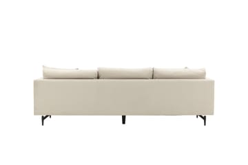 Sofia 3-sits Soffa 260 cm i Manchester - Beige - Möbler - Soffa - 3 sits soffa