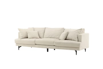 Sofia 3-sits Soffa 260 cm i Manchester - Beige - Möbler - Soffa - 3 sits soffa