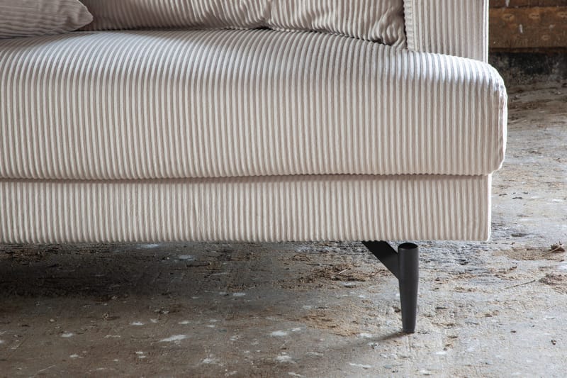 Sofia 3-sits Soffa 260 cm i Manchester, Beige