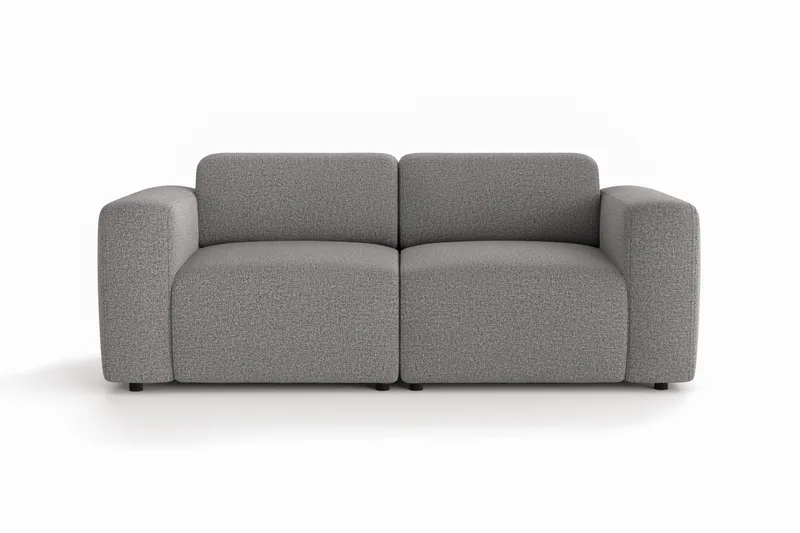 Torvasen 2-sits Soffa i Tyg, Grå