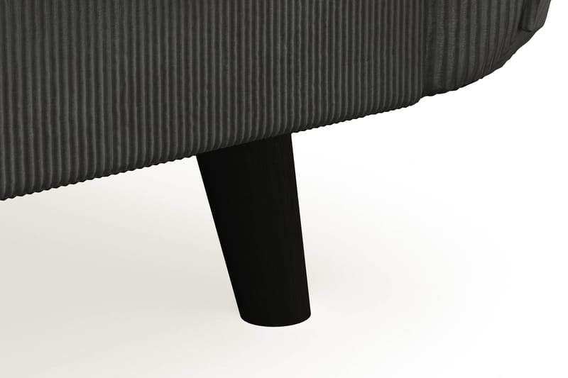 Trend Lyx 2-sits Manchestersoffa - Mörkgrå - Möbler - Soffa - 2 sits soffa