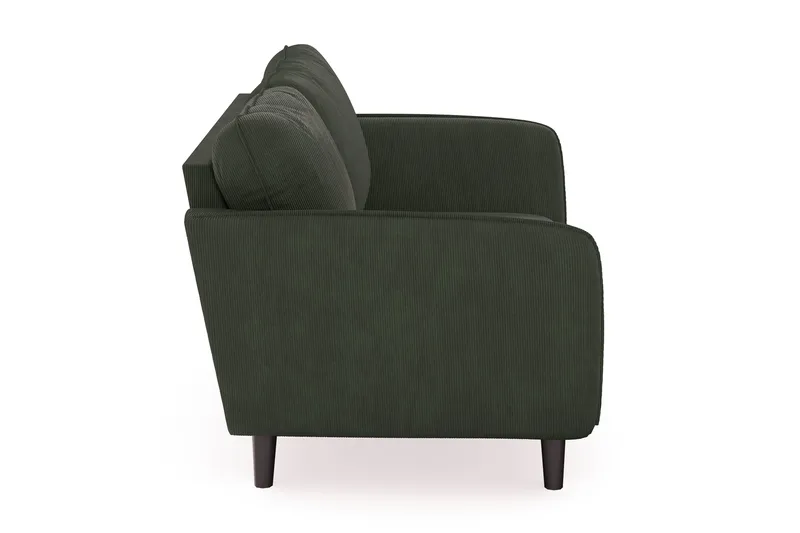Trend Lyx 2-sits Manchestersoffa - Mörkgrön - Möbler - Soffa - 2 sits soffa