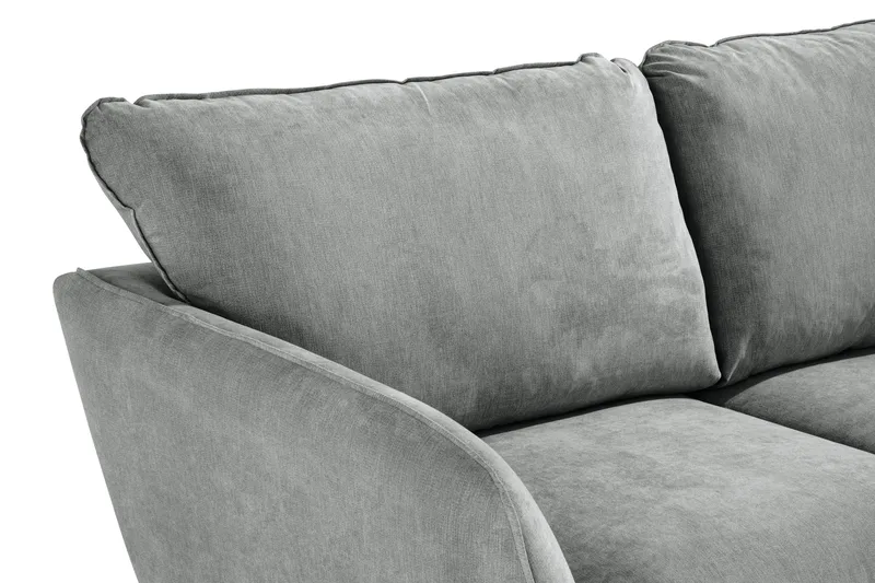 Trend Lyx 2-sits Tygsoffa - Grå - Möbler - Soffa - 2 sits soffa