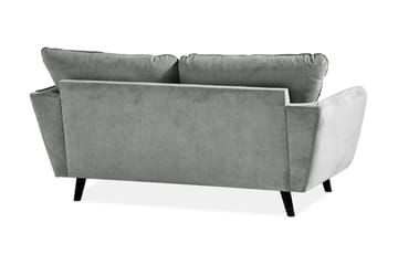 Trend Lyx 2-sits Tygsoffa - Grå - Möbler - Soffa - 2 sits soffa