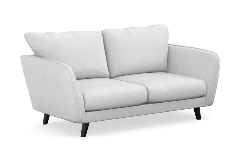Trend Lyx 2-sits Tygsoffa - Ljusgrå - Möbler - Soffa - 2 sits soffa