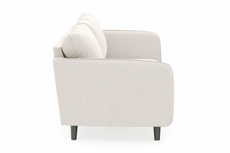 Trend Lyx 3-sits Sammetssoffa - Krämvit - Möbler - Soffa - Sammetssoffa
